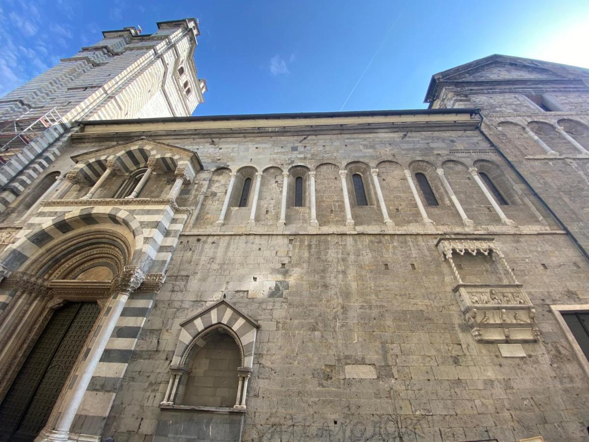 Amazing San Lorenzo 19, Rolli Palace Unesco - Stunning View Overlooking The Cathedral - Free Private Parking- Genua Exteriör bild
