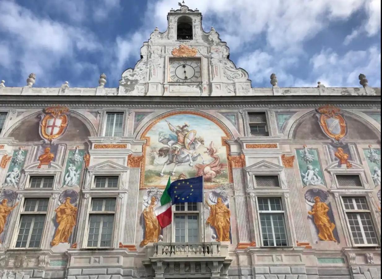 Amazing San Lorenzo 19, Rolli Palace Unesco - Stunning View Overlooking The Cathedral - Free Private Parking- Genua Exteriör bild